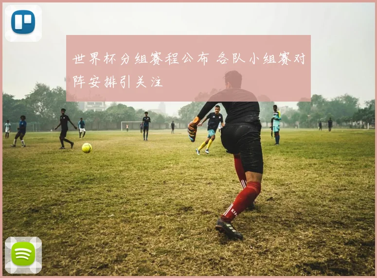 世界杯分组赛程公布 各队小组赛对阵安排引关注