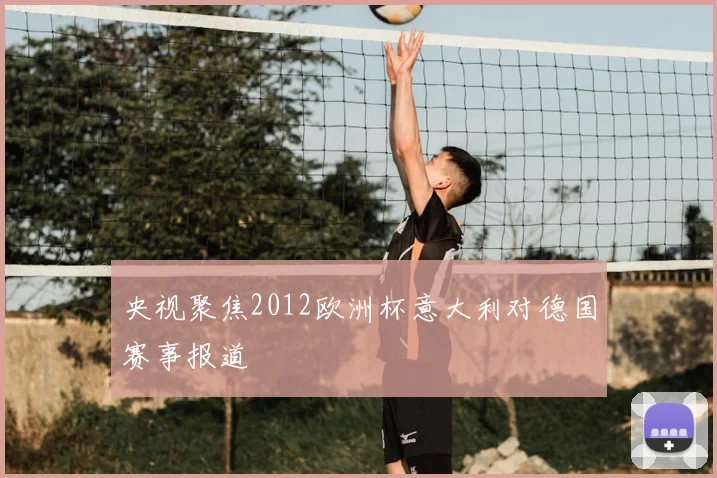 央视聚焦2012欧洲杯意大利对德国赛事报道